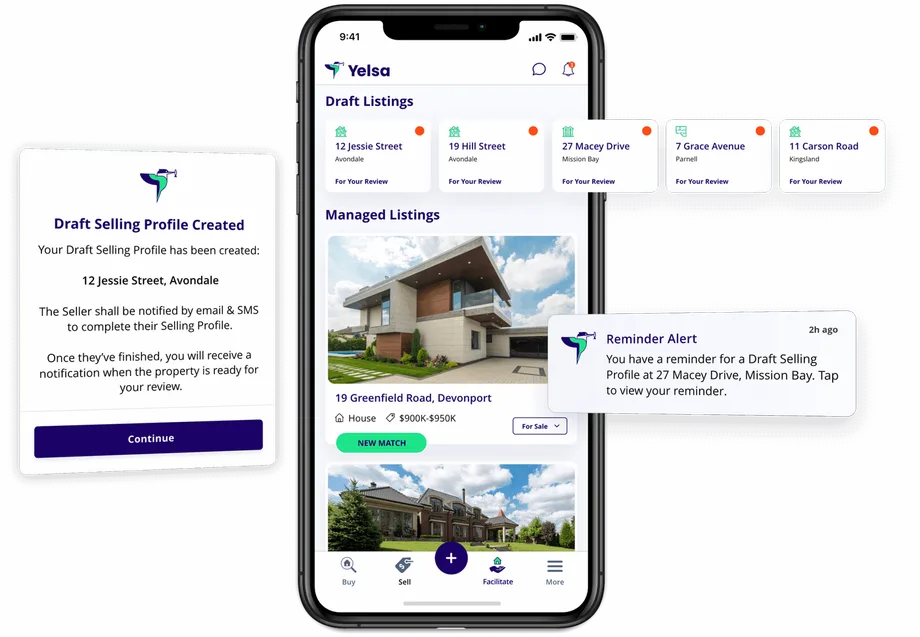 Schedule open homes in 30 seconds