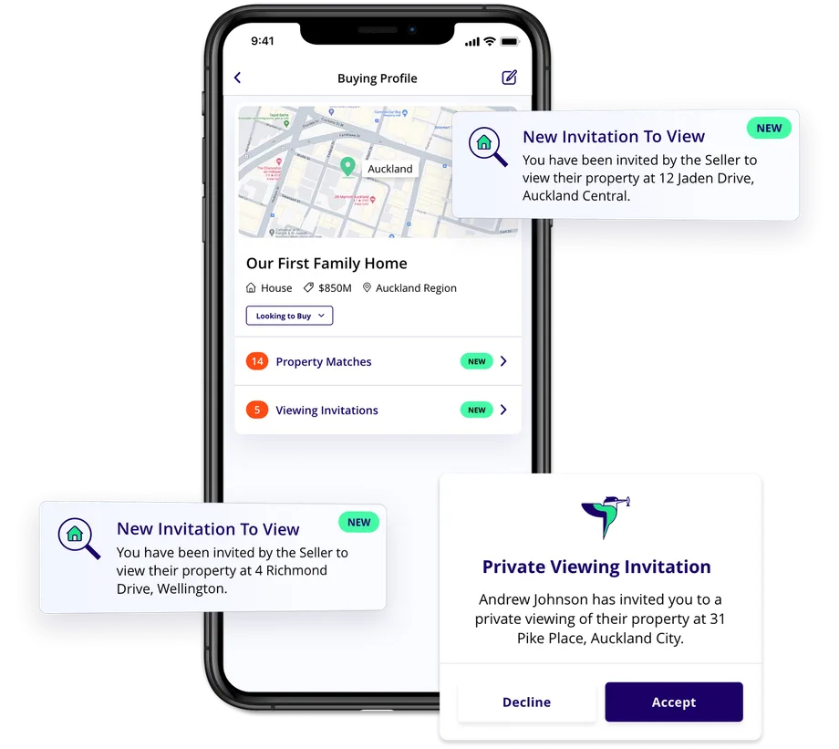 Never miss an open home