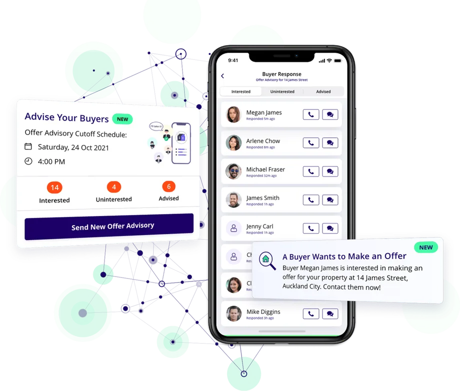 Never miss a buyer when offers come in